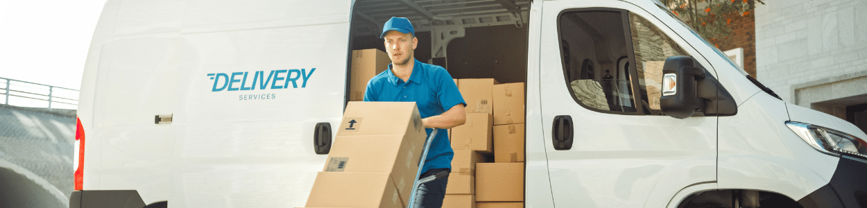 Door to Door Delivery Man